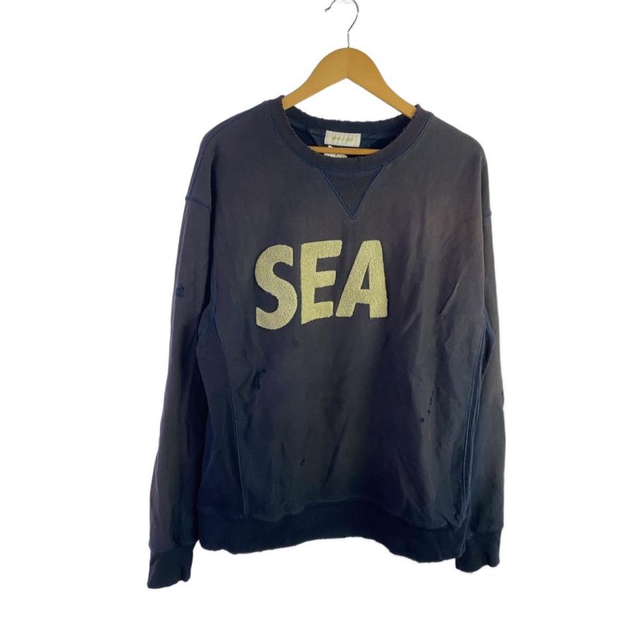 wind and sea スウェット WIND AND SEA◇スウェット/XL/コットン/NVY
