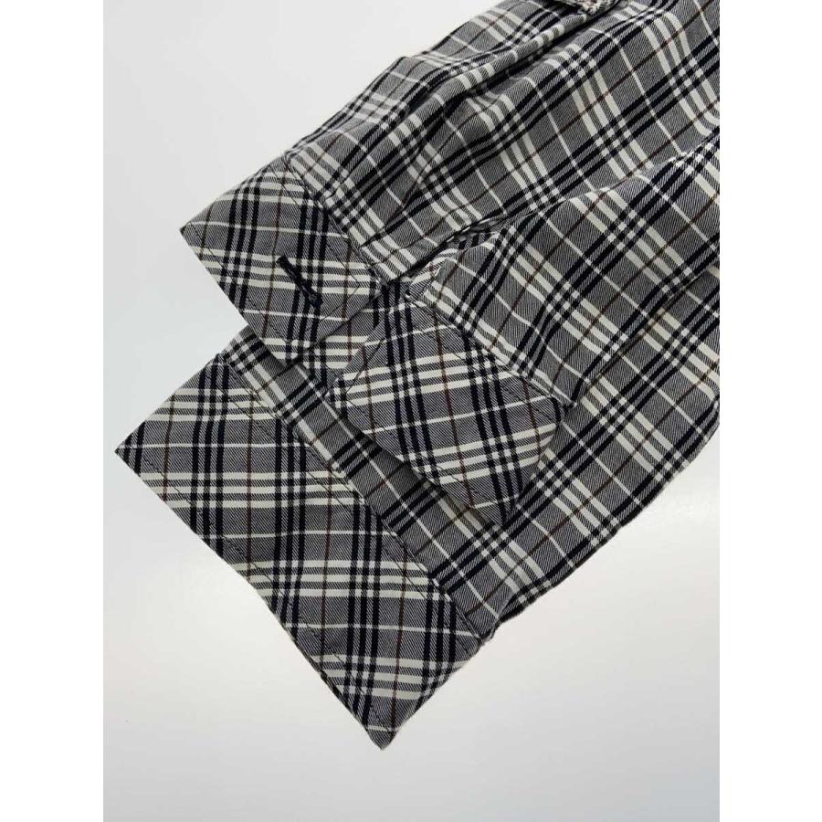 BURBERRY BLUE LABEL◇ワンピース/38/コットン/GRY/チェック/E1J06-101