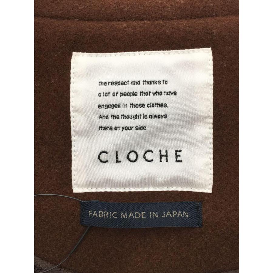 CLOCHE◆コート/2/ウール/BRW/無地/950-84007｜ssol-shopping｜03