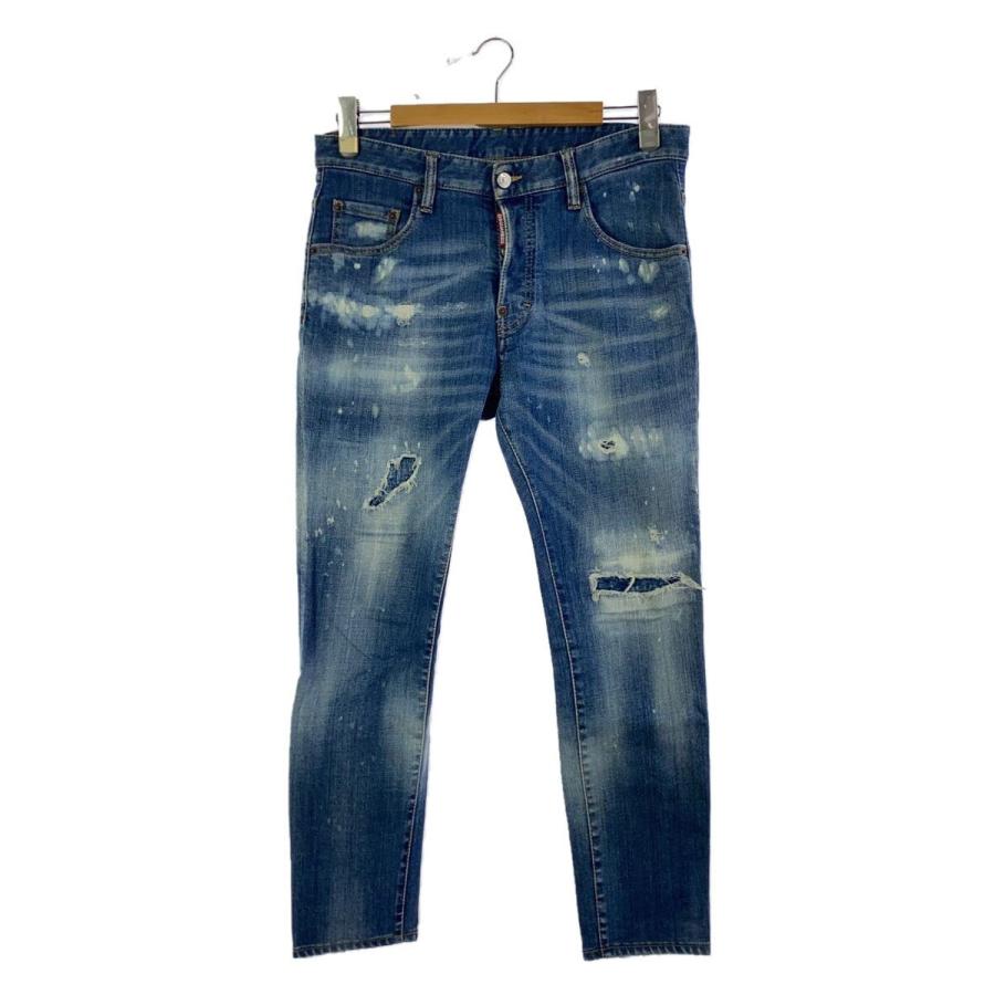 DSQUARED2◇SKATER Jean/ボトム/48/コットン/IDG/イタリア製/S71LB0720