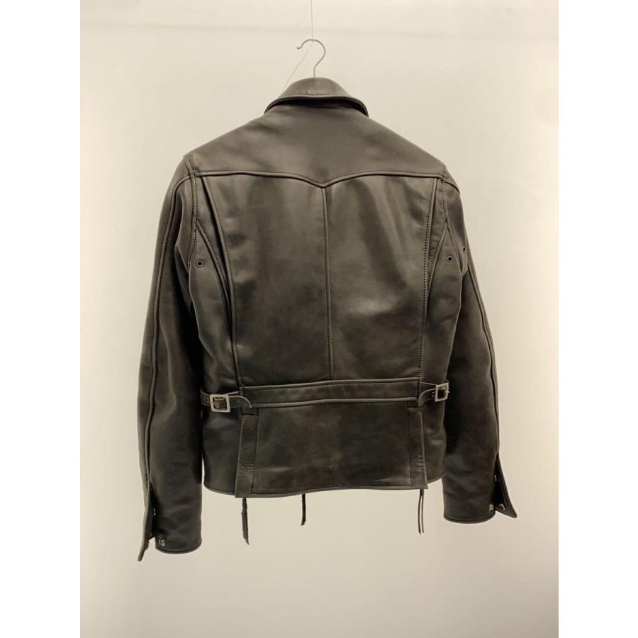 カドヤ　ライダースジャケット 美品】KADOYA【EVO パデット ダブルライダースジャケット】L