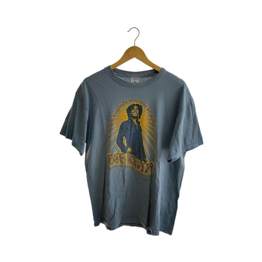 DELTA◇BOB MARLEY/1998/90s/Tシャツ/L/コットン/BLU : セカンド