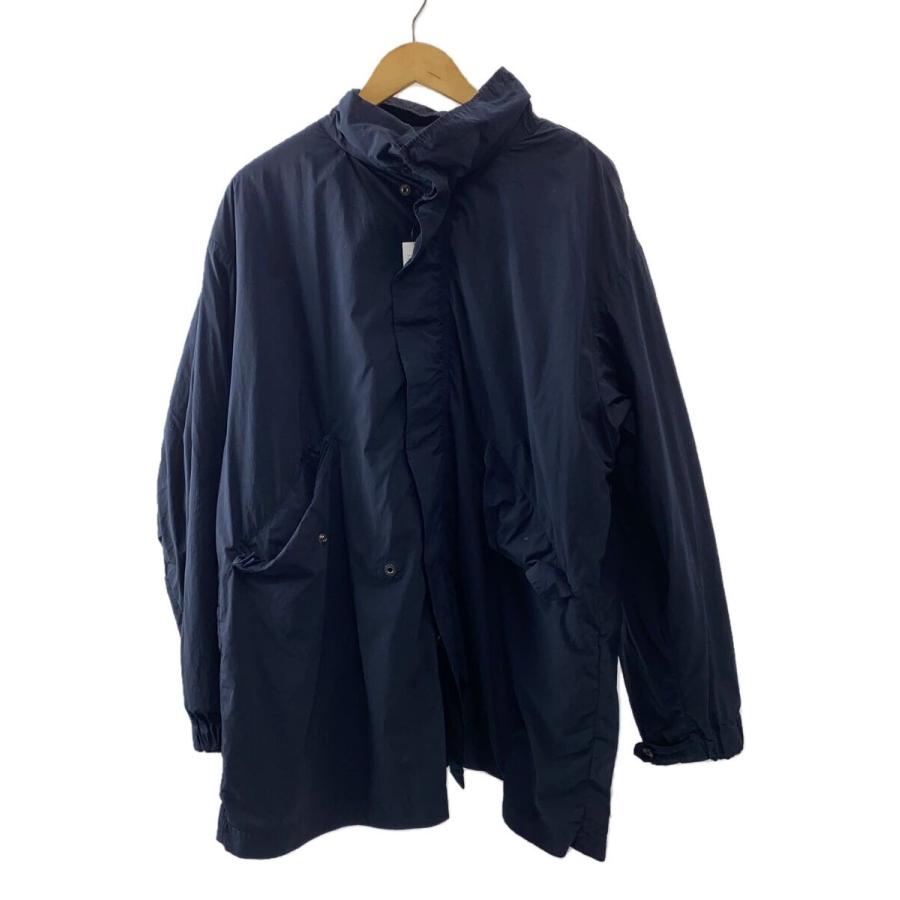 ATON◇AIR VENTILE SHORT MODS COAT/ナイロンジャケット/4/NVY/JK.AG
