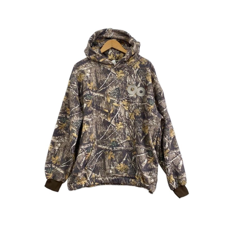 9090◇リアルツリーカモパーカー/パーカー/XL/コットン/マルチカラー 
