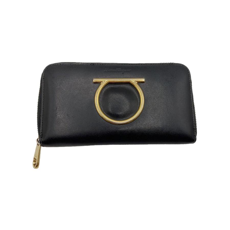 フェラガモ　レザー 長財布 美品 サルバトーレフェラガモ Salvatore Ferragamo 220626 770772 770855 長