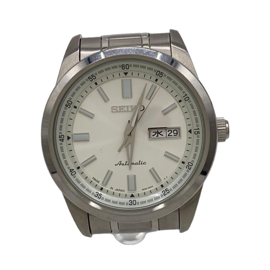 SEIKO◇自動巻腕時計/アナログ/ステンレス/SLV/SLV/4R36-05Z0