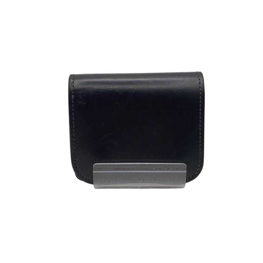 WILD SWANS ブラック 二つ折り財布 WILD SWANS◇2つ折り財布/レザー/BLK/メンズ : セカンドストリート