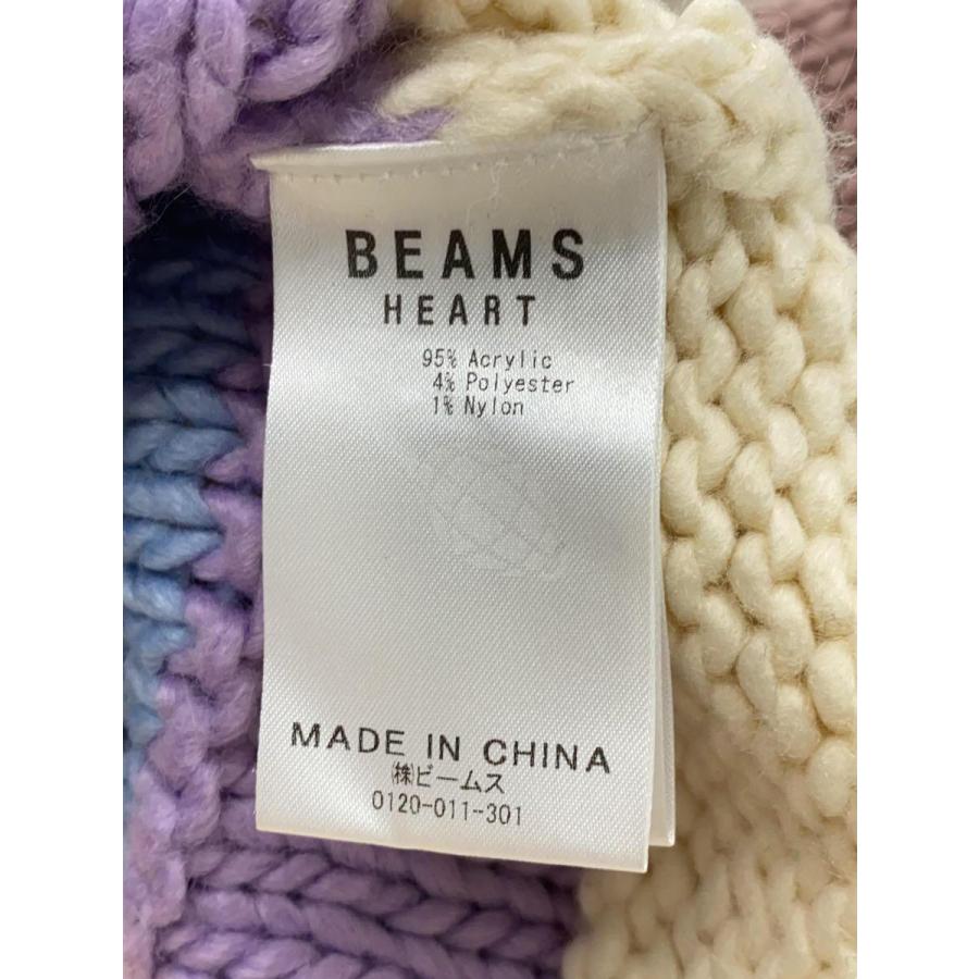 BEAMS HEART◆セーター(厚手)/--/アルパカ/マルチカラー/ボーダー｜ssol-shopping｜04