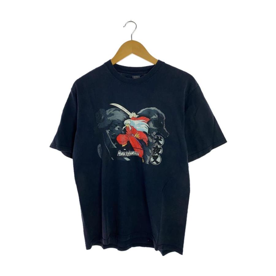 Vintage/00s/CHOICE APPAREL/犬夜叉/アニメTシャツ/SIZE:M/ブラック