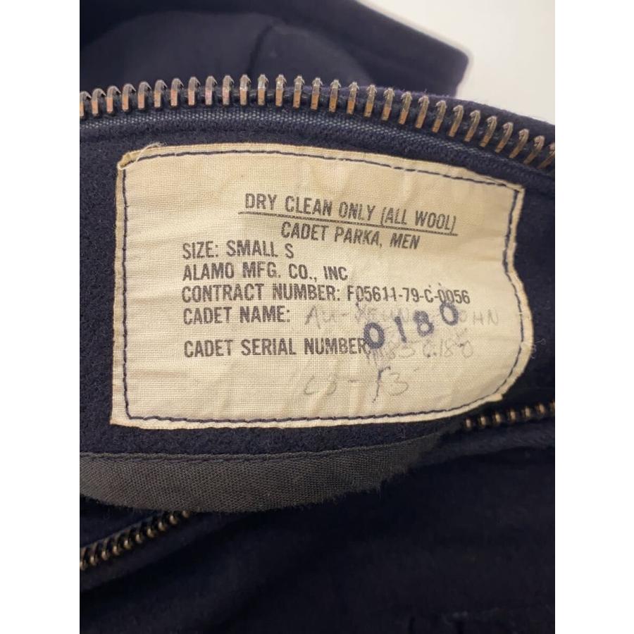 MILITARY◇70s/VT/USAFA/カデットコート/SIZE:S/ウール/ネイビー