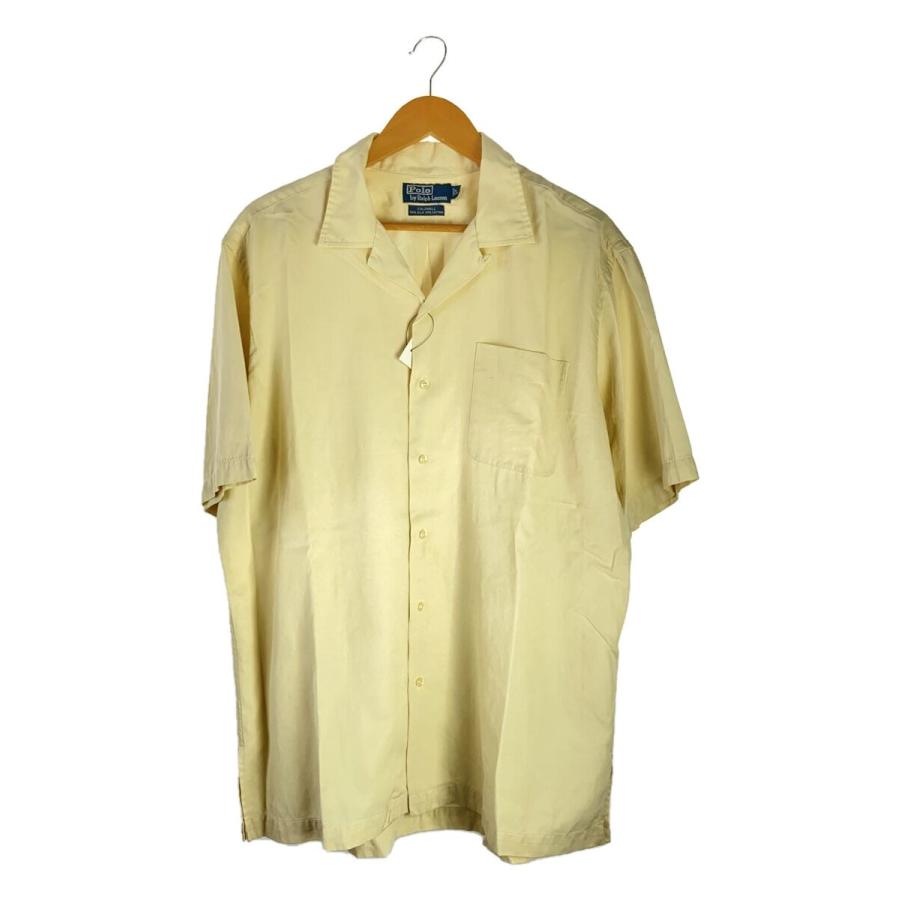 POLO RALPH LAUREN◇Vintage/90s/CALDWELL/シルクコットン/半袖