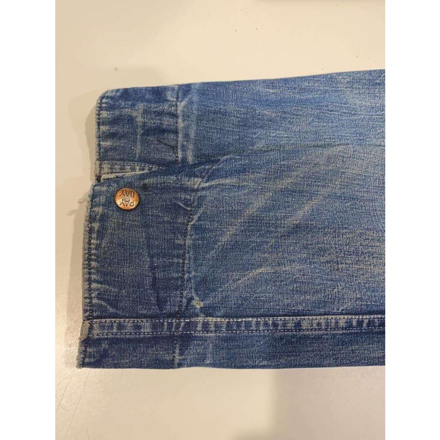 PAYDAY◇Vintage/50s〜/デニムカバーオール/メモリアル刺繍/チョア