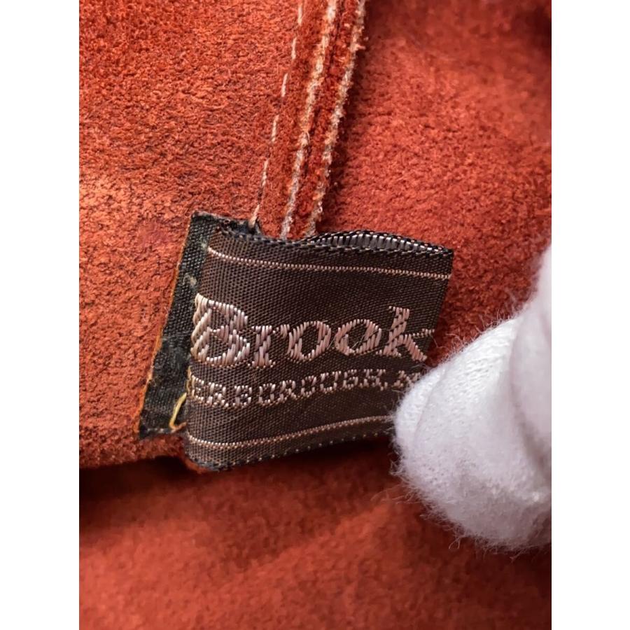 Brookstone◇Vintage/70s〜80s/SUEDE LEATHER TOTE/スウェードレザー 