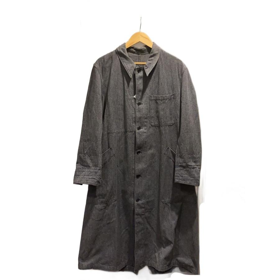 FRENCH MILITARY◇Vintage/40s〜50s/フランス軍/ブラックシャンブレー