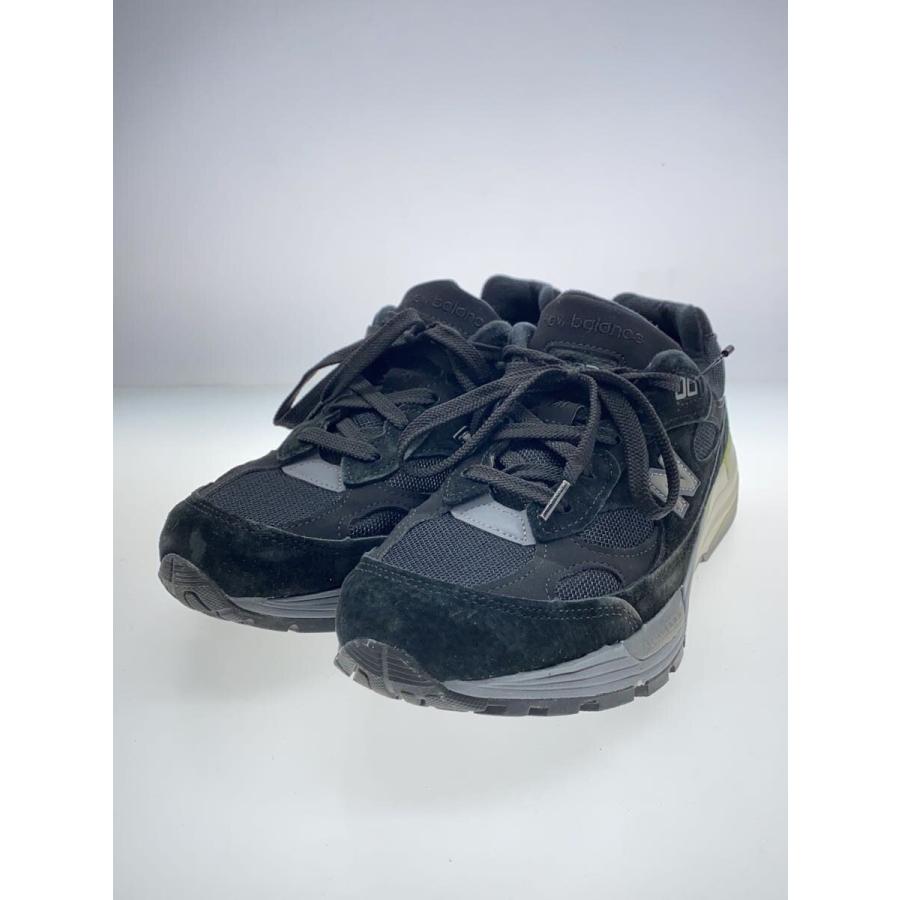 NEW BALANCE◇M992/ブラック/Made in USA/SIZE:25cm/ローカット 