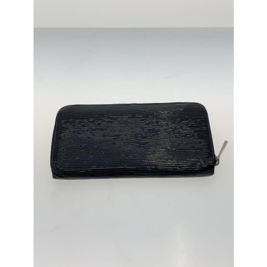 LOUIS VUITTON◇ジッピー・ウォレット_エピ_BLK/レザー/BLK/無地