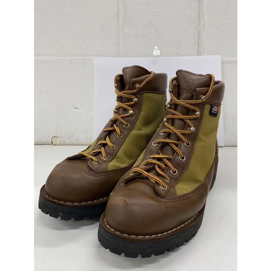 Danner◇トレッキングブーツ・ダナー ライト/US9/KHK/レザー