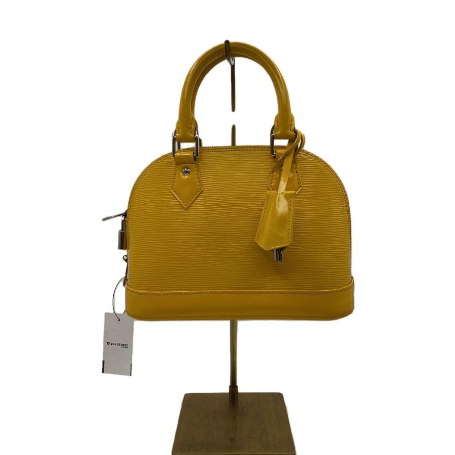 LOUIS VUITTON◇アルマPM_エピ_ORN/レザー/イエロー/M40619/ショルダー 