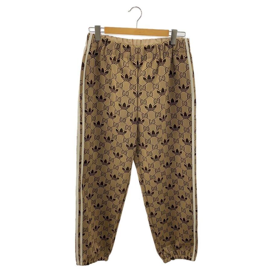 GUCCI◇×adidas/トレフォイルジャガードパンツ/ボトム/M/--/BRW GUCCI◇×adidas/トレフォイルジャガードパンツ/ボトム/M/--/BRW