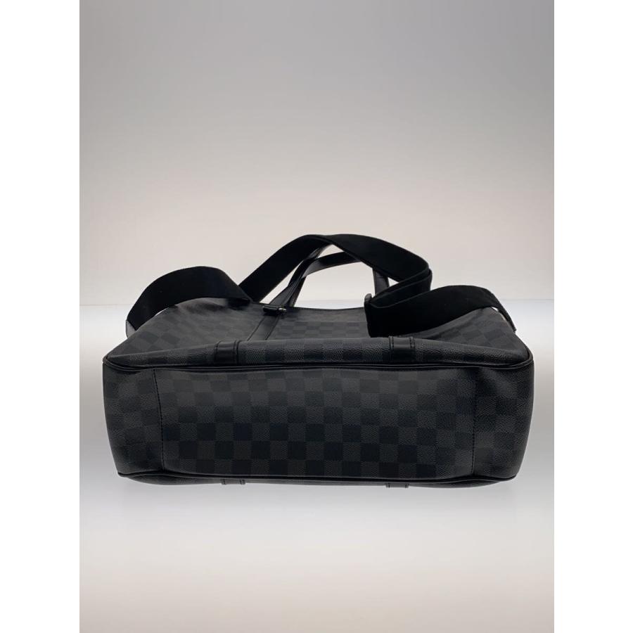 LOUIS VUITTON◇タダオPM_ダミエ・グラフィット/PVC/BLK : セカンド