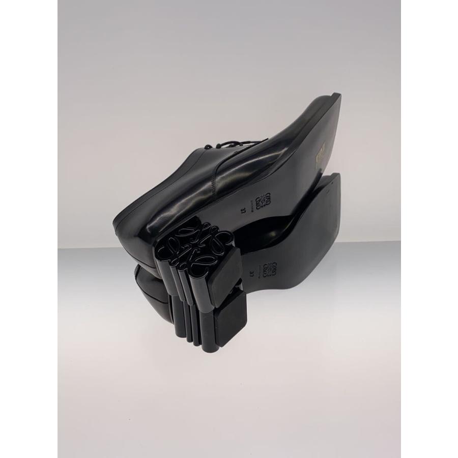 LOEWE◇アナグラムヒール/toe cap mule/ドレスシューズ/37/BLK