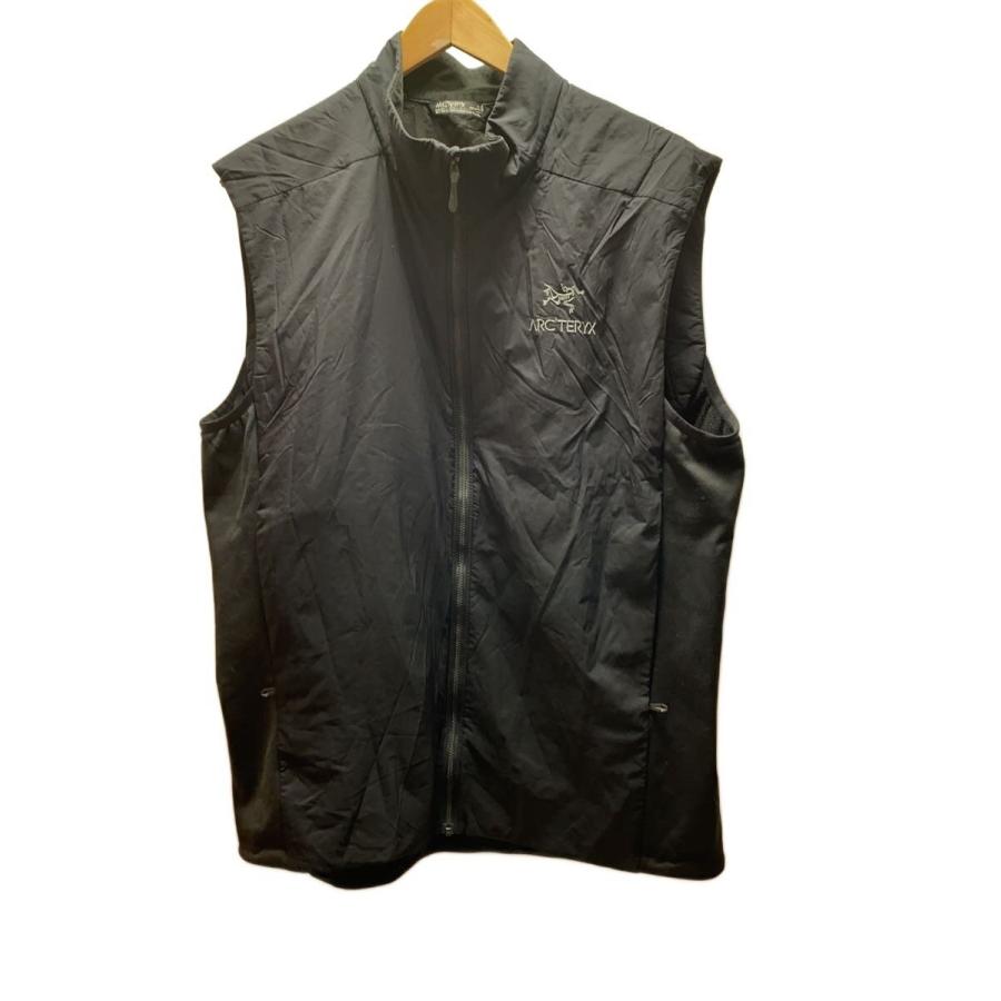 ARC'TERYX◇24AW/ATOM VEST/ナイロンベスト/L/--/BLK/X000007475
