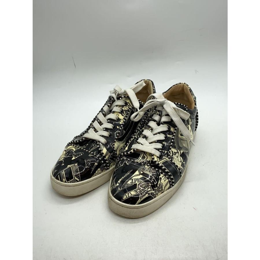Christian Louboutin◇パテント/グラフィック/ローカットスニーカー/41 