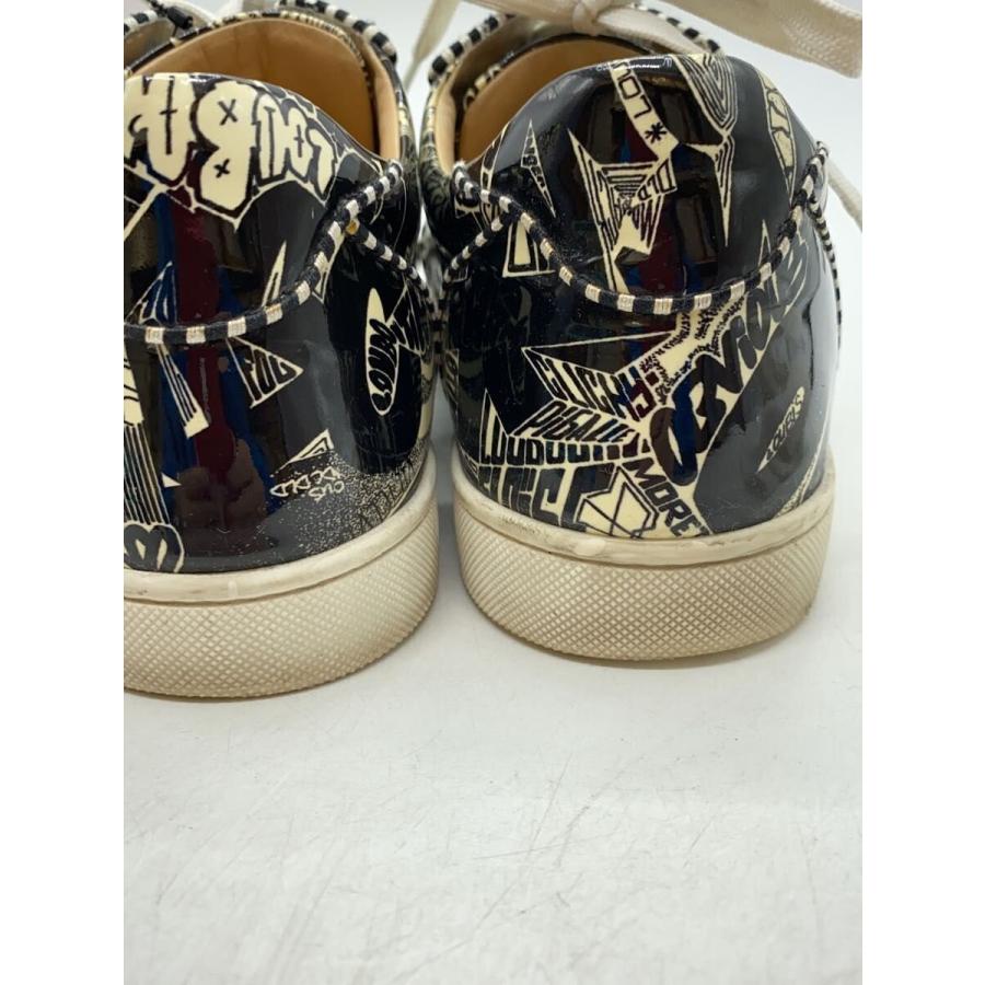 Christian Louboutin◇パテント/グラフィック/ローカットスニーカー/41 
