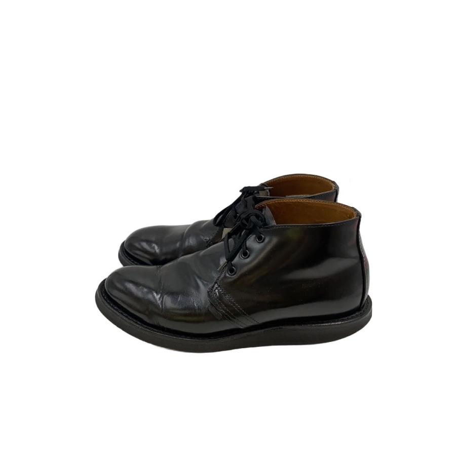 RED WING◇シューズ・ポストマンチャッカ/25.5cm/BLK : セカンド 
