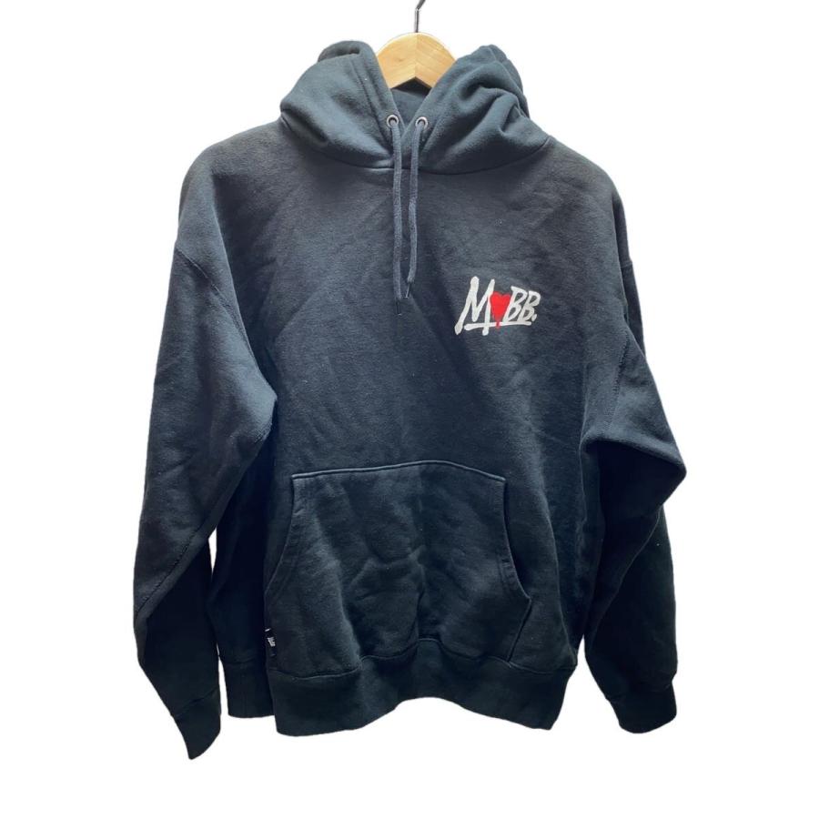 MOBB◇ロゴ入りパーカー/XL/コットン/BLK/プリント// : セカンド 