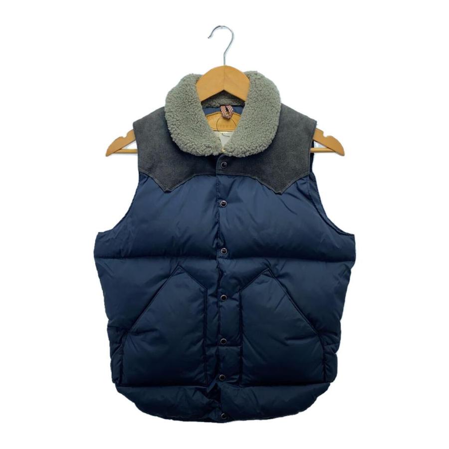 Rocky Mountain Featherbed / ダウンベスト/--/ナイロン/NVY/無地// Rocky Mountain Featherbed◇ダウンベスト/36/ナイロン/NVY/450-472-62