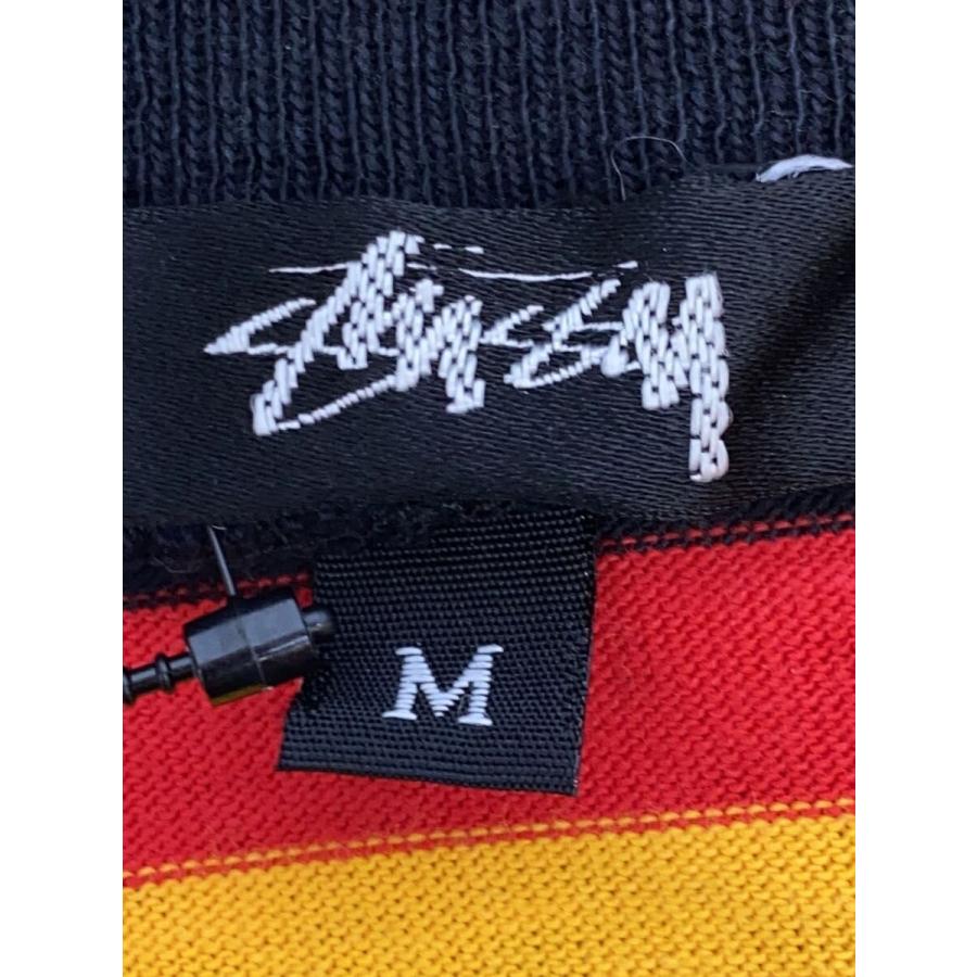 STUSSY◇80s/ラスタ/オールドステューシー/USA製/黒タグ/Tシャツ/M