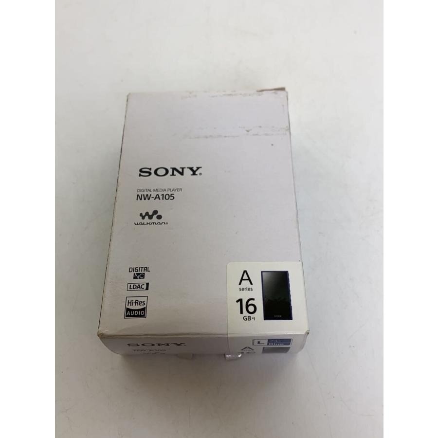SONY◆ポータブルメモリープレーヤー NW-A105(L) [16GB ブルー]//_3