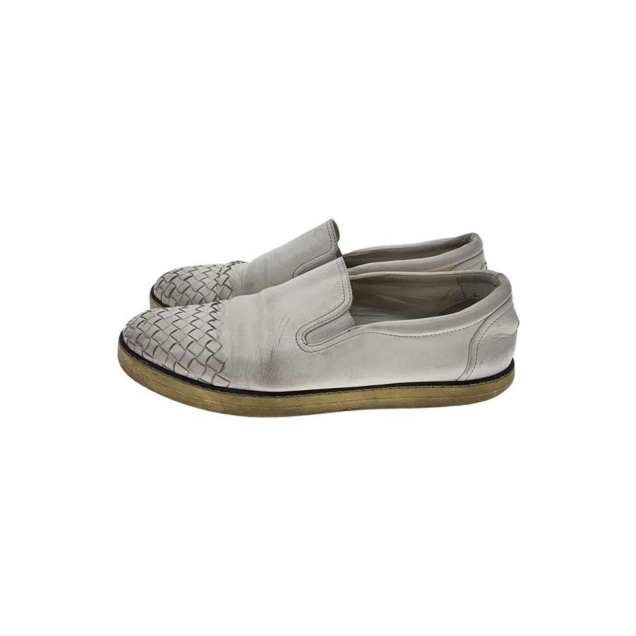 BOTTEGA VENETA◇ローカットスニーカー/42/WHT/レザー : セカンド 