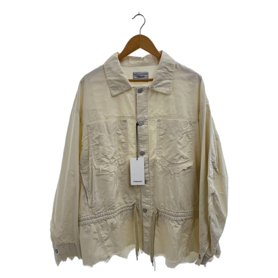 iroquois◇WATER SOLUBLE BONDING JK/ジャケット/2/コットン/IVO 