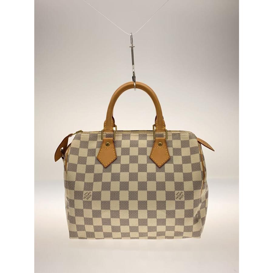 LOUIS VUITTON◇スピーディ25_ダミエ・アズール/PVC/WHT : セカンド