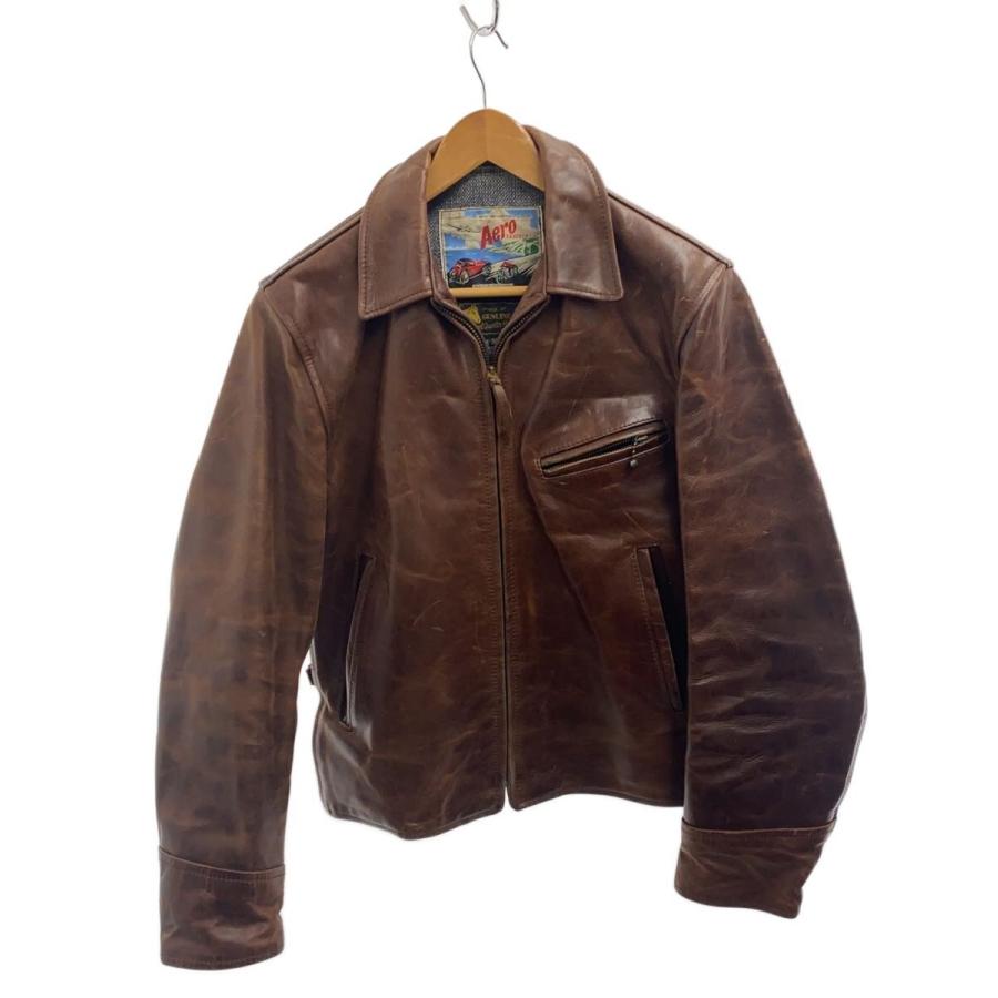 AERO LEATHER◇AERO LEATHER エアロレザー/裏地ブランケット/レザー