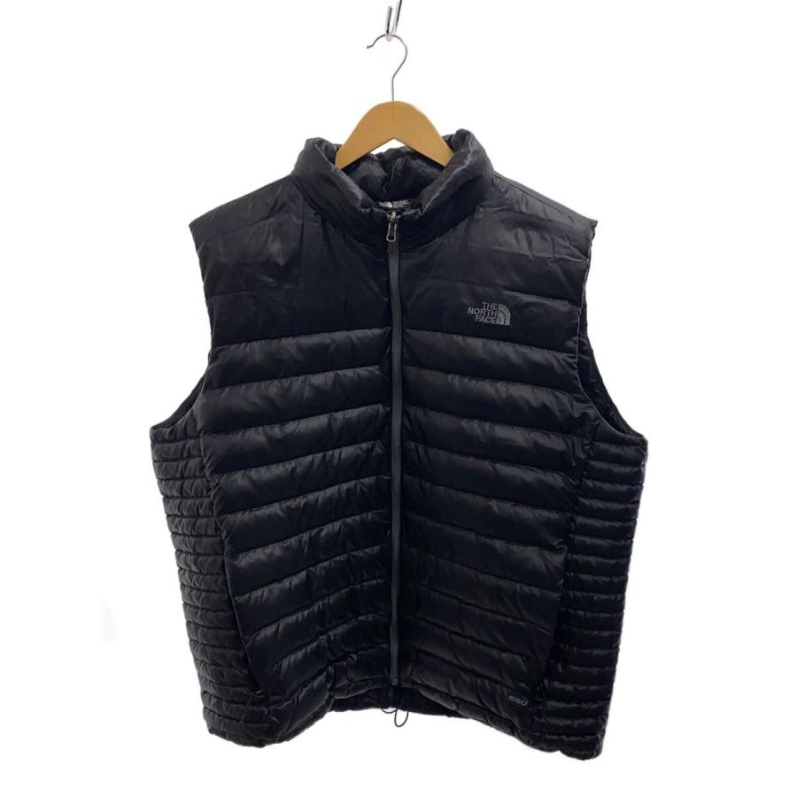 THE NORTH FACE◇フィルパワー/550/ダウンベスト/XXL/ナイロン/BLK