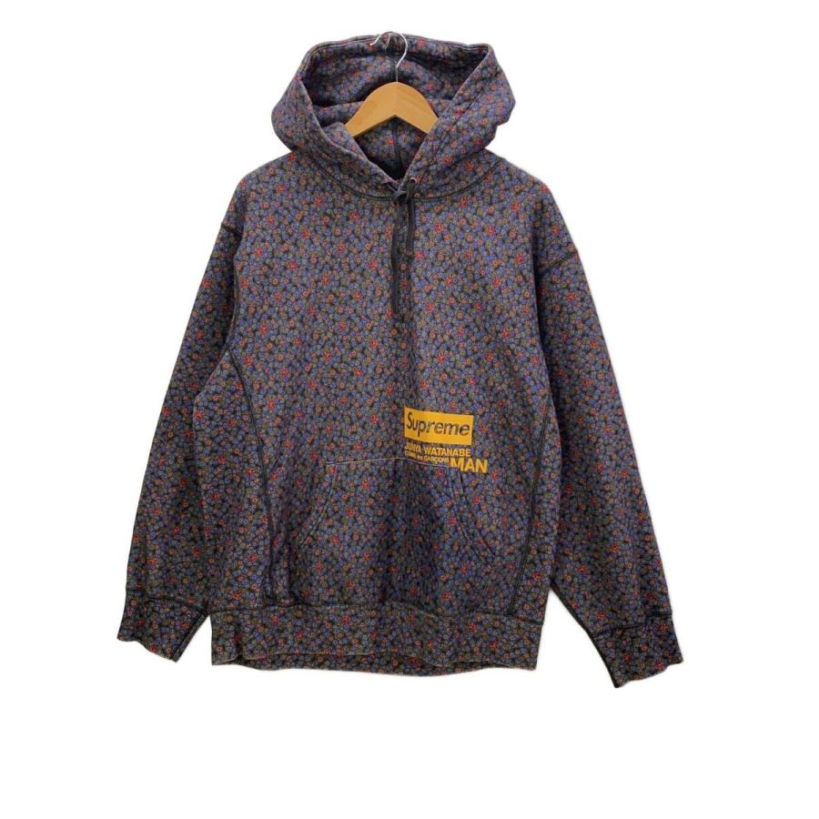 Supreme◇パーカー/L/コットン/マルチカラー/花柄/Hooded Sweatshirt