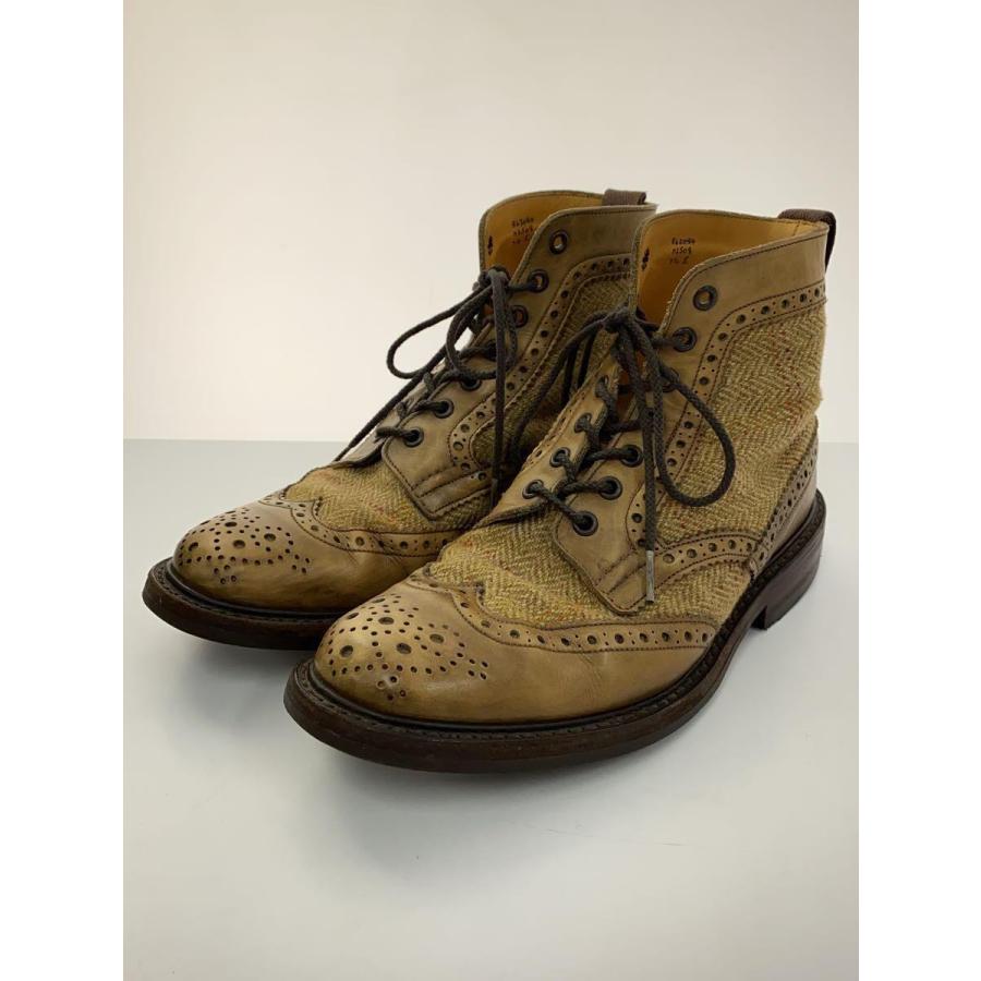 Tricker’s◆レースアップブーツ/UK7.5/BRW/コーデュロイ/M2508｜ssol-shopping｜02