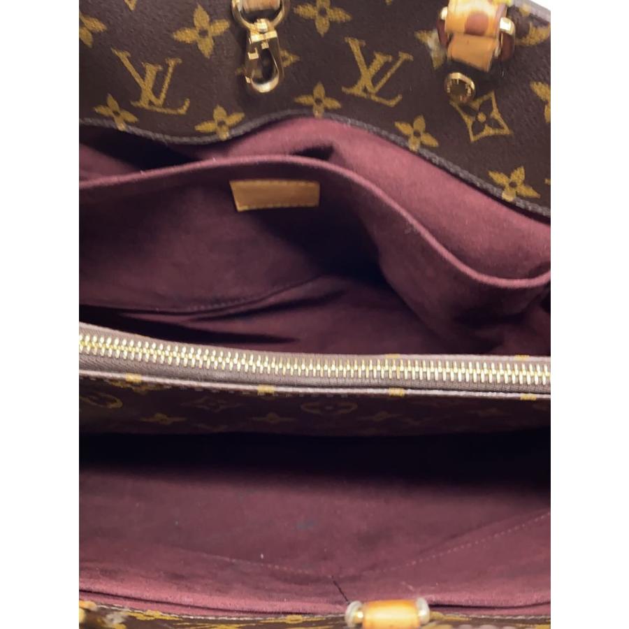 LOUIS VUITTON◇モンテーニュGM_モノグラム・キャンバス_BRW/PVC/BRW
