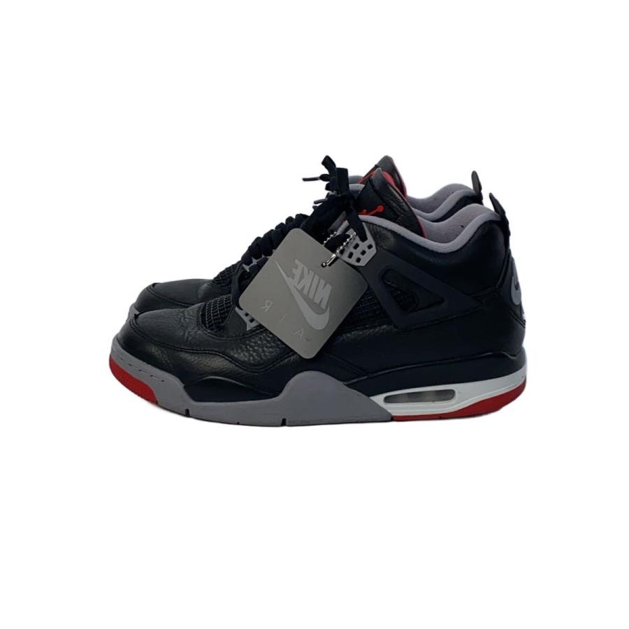 NIKE◇AIR JORDAN 4_エアジョーダン 4/28cm/BLK : セカンドストリート