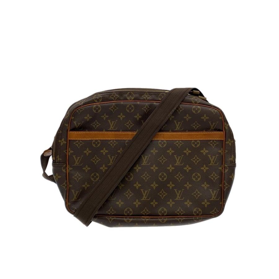 【LOUIS VUITTON】リポーターGM モノグラム　ショルダーバッグ LOUIS VUITTON◇リポーターGM_モノグラム・キャンバス/PVC/BRW