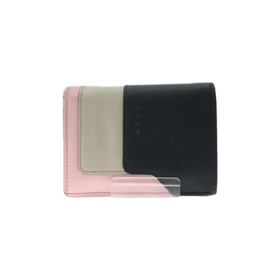 MARNI◇2つ折り財布/レザー/PNK/レディース/PFMOQ14U13 LV520