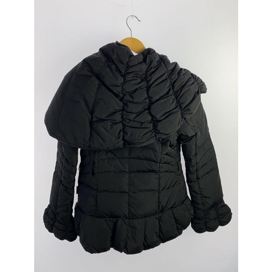 MONCLER◇ダウンジャケット/1/ナイロン/BLK/無地/46348/00/68923