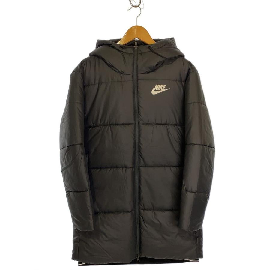 NIKE◇ロングダウンジャケット/L/ポリエステル/BLK/CV8671-010
