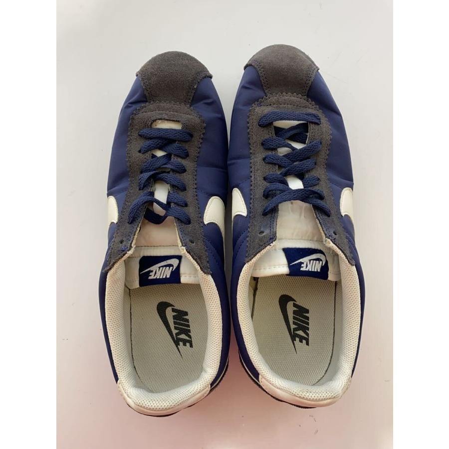 NIKE◇CLASSIC CORTEZ NYLON/クラシックコルテッツナイロン/ネイビー 