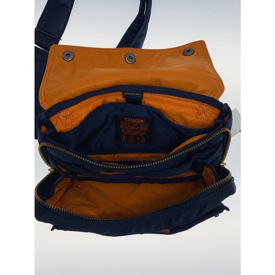 PORTER◇TANKER ENVELOPE BAG/ショルダーバッグ/ナイロン/NVY/無地/622