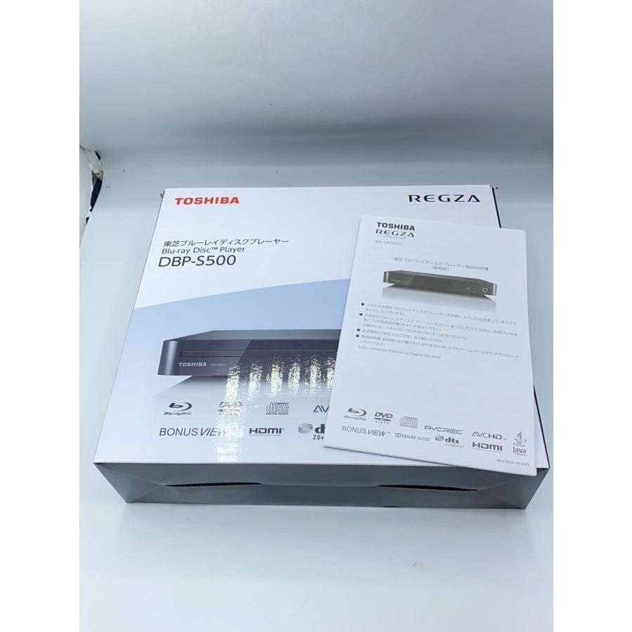 TOSHIBA◇ブルーレイプレーヤー REGZAブルーレイ DBP-S500