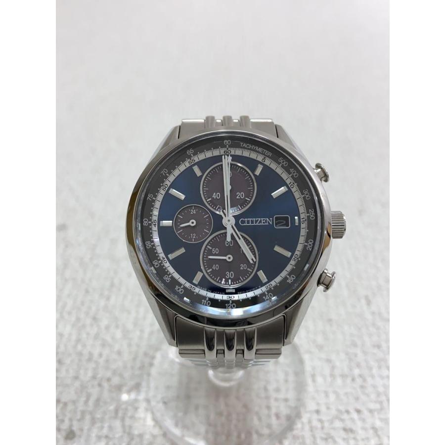 シチズン】クロノグラフ エコドライブGN-4-S